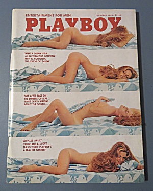Playboy Magazine - October 1974 - Ester Cordet