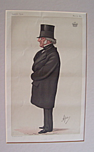 Phillip Henry Stanhope, Earl Stanhope Vanity Fair Print