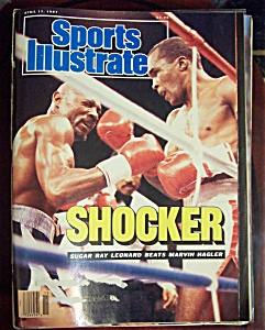 Sports Illustrated Magazine-apr 13, 1987-leonard/hagler