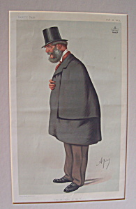 Vanity Fair Ape Print Lord Forester October 16, 1875