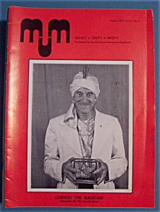 Magic Unity Might Mum Magician Magazine - August 1977