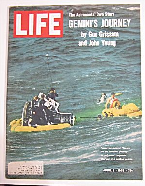 Life Magazine-april 2, 1965-gemini's Journey