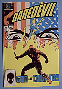 Daredevil Comics - July 1986 - God And Country