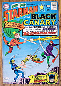 Starman & Black Canary Comic #62-october-november 1965