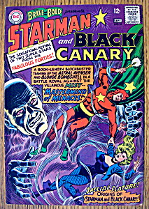 Starman & Black Canary Comic #61-august-september 1965