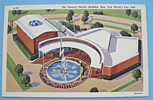 General Electric Building Postcard (1939 New York Fair)