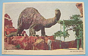 Sinclair Exhibit Postcard (Chicago World's Fair)