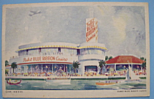 1933 Century Of Progress Pabst Blue Ribbon Postcard