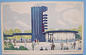 1933 Century Of Progress North Midway Postcard