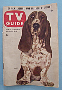 Tv Guide - August 3-9, 1957 - Cleo