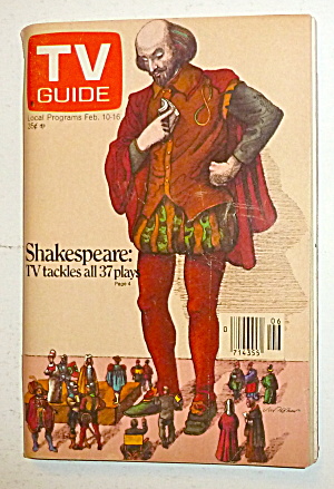 Tv Guide-february 10-16, 1979-shakespeare