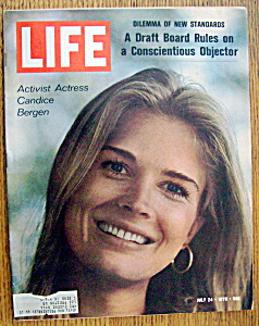 Life Magazine July 24, 1970 Candice Bergen