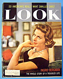 Look Magazine September 2, 1958 Ingrid Bergman