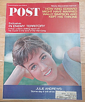 Saturday Evening Post Magazine-january 29, 1966-andrews