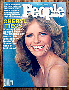 People Magazine - June 19, 1978 - Cheryl Tiegs