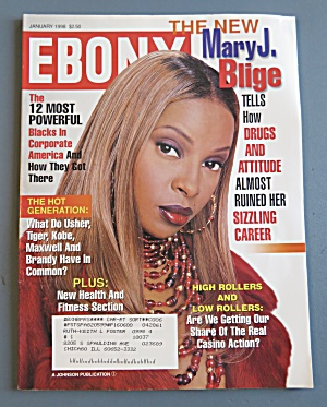 Ebony Magazine - January 1998 - Mary J. Blige