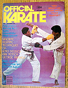 Official Karate Magazine December 1975