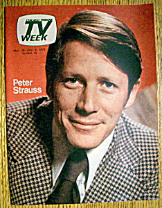 Tv Week November 28-december 4, 1976 Peter Strauss