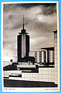 Hall Of Science Postcard (Chicago World's Fair, 1933)