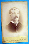 Business Is Business - Die Cut Cabinet Photo of a Man