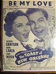 Sheet Music For 1950 Be My Love