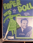 Sheet Music For 1942 Paper Doll-Sung By Mills Brothers