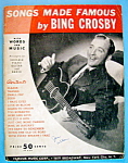 Sheet Music For 1932 Songs Made Famous By Bing Crosby