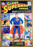 Superman Giant Annual Comic Cover-1960-Superman