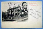 Lincoln's Home In Springfield, Ill Postcard