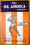 Mr. America Contest Magazine-September 1957-Ron C. Lacy