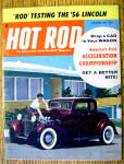 Hot Rod Magazine December 1955 Drop A Cad In Your Wagon