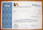 1974 Lincoln American Corporation Stock Certificate