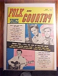 Folk and Country Songs - June 1959 - Goldie Hill