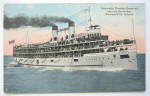 Steamship Theodore Roosevelt Postcard 