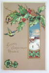 Loving Christmas Wishes Postcard 