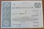 Gulf Republic Financial Corp. Stock Certificate