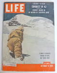 Life Magazine-October 11, 1954-Climber Flounders 