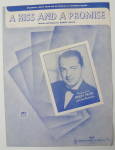 Sheet Music For 1951 A Kiss And A Promise 