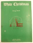 Sheet Music For 1942 White Christmas 