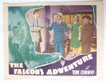 The Falcon's Adventure Lobby Card 1946 Tom Conway 