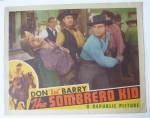 The Sombrero Kid Lobby Card 1940's Don (RED) Barry 