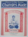 Sheet Music 1932 There'll Be Some Changes Made