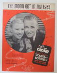 Sheet Music For 1937 The Moon Got In My Eyes 