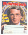 Newsweek Magazine February 16, 1981 David Stockman