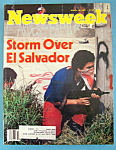 Newsweek Magazine - March 16, 1981 - El Salvador