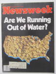 Newsweek Magazine February 23, 1981 Out Of Water