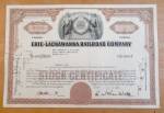 1960 Erie-Lackawanna Railroad Company Stock Certificate