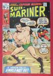 Sub Mariner Comic October 1970 Calling Captain Marvel
