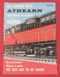 Athearn Model Railroad Train Catalog 1959 - 1960