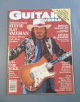 Guitar World Magazine November 1985 Stevie Ray Vaughan